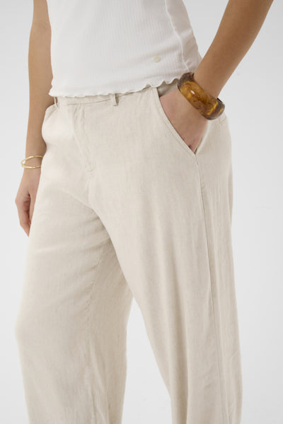 PANTALON CREAM "JUNE" PERFECTLY PALE