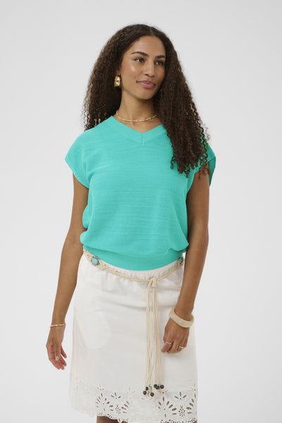 T-SHIRT CREAM "EVISA" CERAMIC