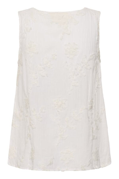 CAMISOLE CREAM "ZAMMI" SNOW WHITE