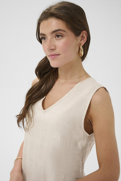 ROBE CREAM "JUNE" PERFECTLY PALE MELANGE