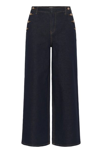PANTALON CREAM "VISTI BOUTON" CAPE BRETON