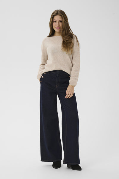 PANTALON CREAM "VISTI BOUTON" CAPE BRETON