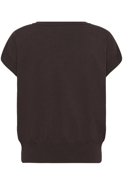 CHANDAIL CREAM "DELA KNIT SLIPOVER" JAVA