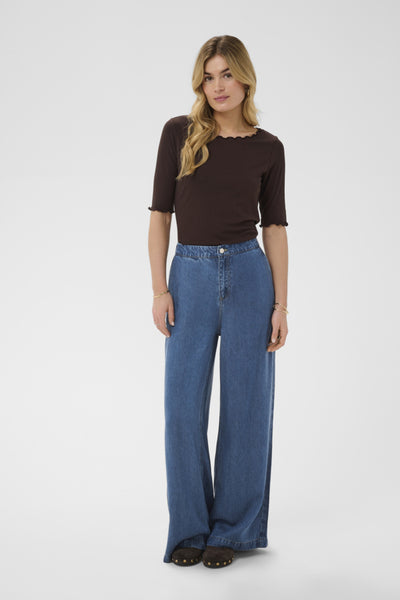 PANTALON CREAM "MARELLI" SEOUL MID BLUE DENIM