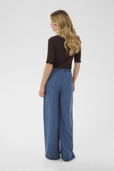 PANTALON CREAM "MARELLI" SEOUL MID BLUE DENIM