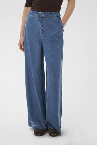 PANTALON CREAM "MARELLI" SEOUL MID BLUE DENIM