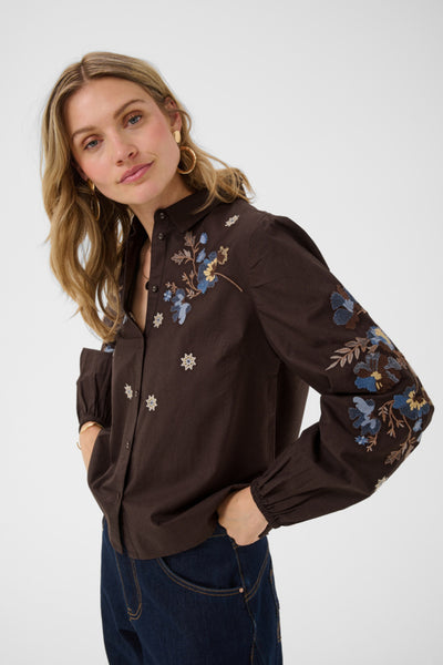 BLOUSE CREAM "PEONA" JAVA