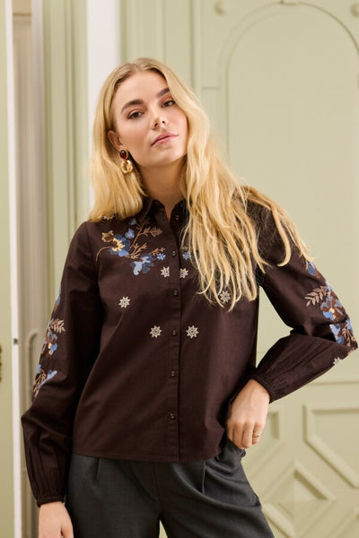 BLOUSE CREAM "PEONA" JAVA