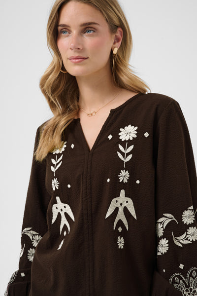 BLOUSE CREAM "PATULIE" JAVA