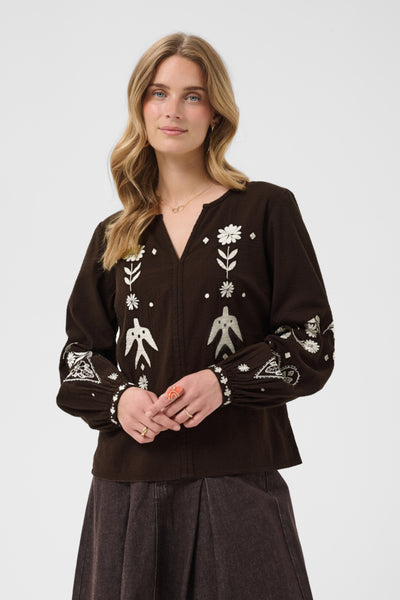 BLOUSE CREAM "PATULIE" JAVA