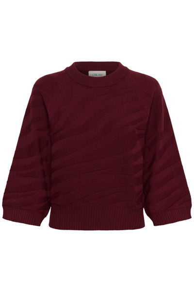 CHANDAIL CREAM "DELA" CABERNET