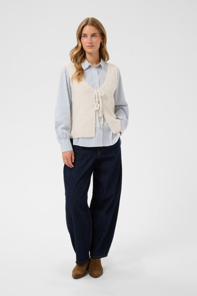VESTE CREAM "CLADINE" OATMEAL