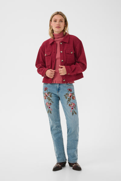 JACKET CREAM "MARIGOLD" CABERNET