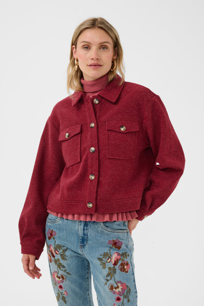 JACKET CREAM "MARIGOLD" CABERNET