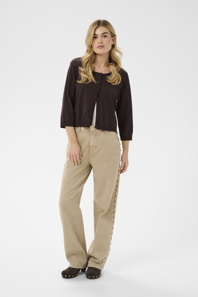 CARDIGAN CREAM "DELA BOLEO" JAVA