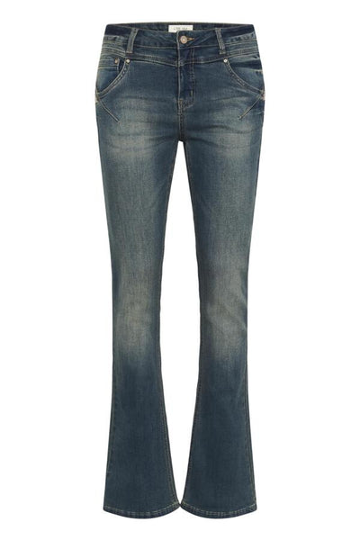 JEANS CREAM SHAPE FIT "AMALIE BOOTCUT" MEDIUM BLUE 32