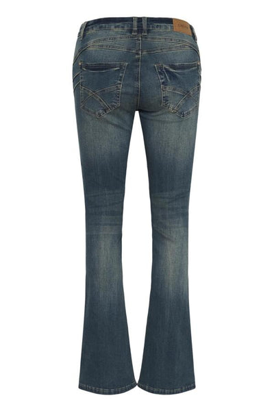 JEANS CREAM SHAPE FIT "AMALIE BOOTCUT" MEDIUM BLUE 32