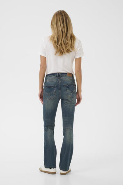 JEANS CREAM SHAPE FIT "AMALIE BOOTCUT" MEDIUM BLUE 32