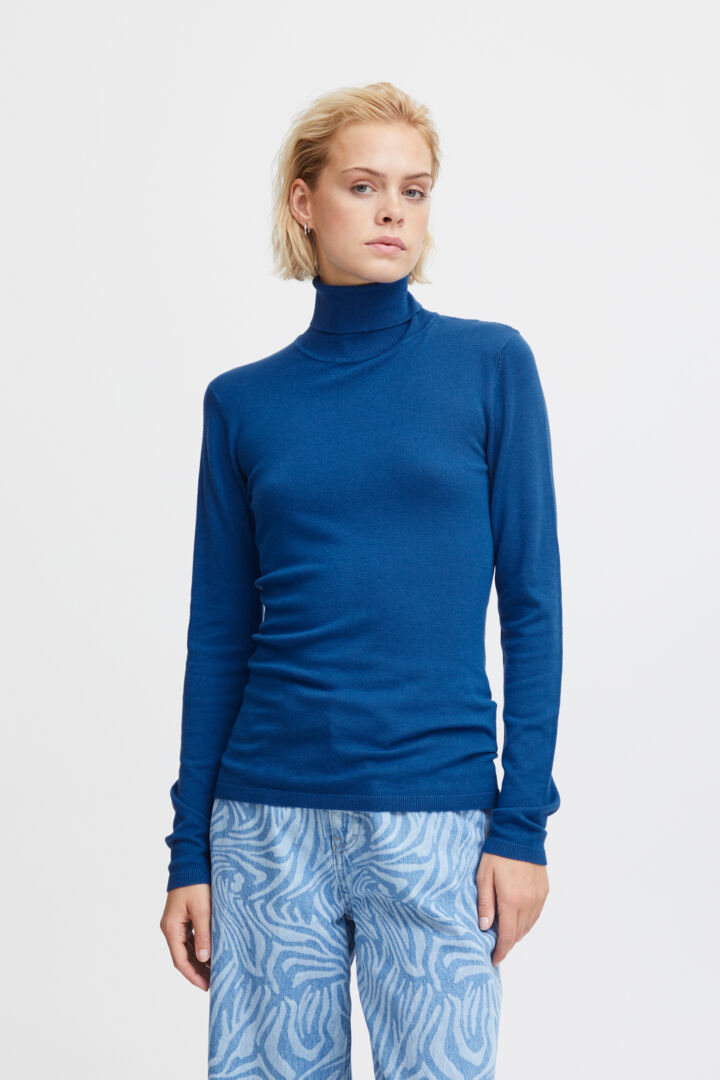 CHANDAIL ICHI "MAFA ROLLNECK" TRUE BLUE