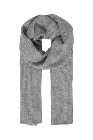 FOULARD ICHI "IVO" LIGHT GREY MELANGE