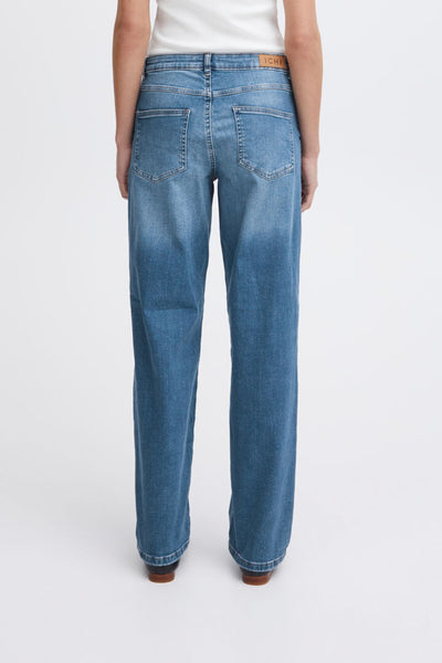 JEANS ICHI "TWIGGY STRAIGHT" LIGHT BLUE