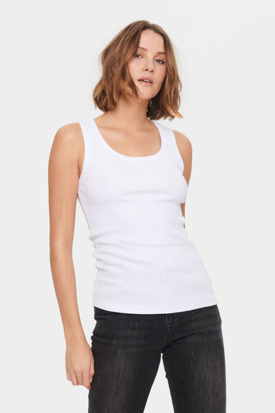 CAMISOLE SAINT-TROPEZ "ASTER" BRIGHT WHITE