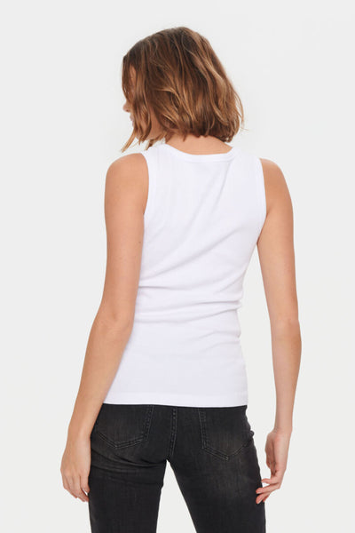 CAMISOLE SAINT-TROPEZ "ASTER" BRIGHT WHITE