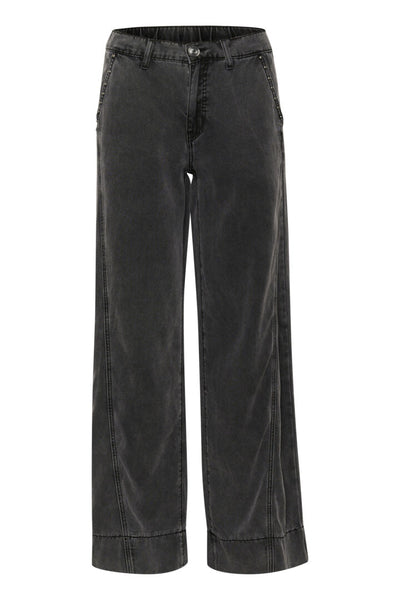 PANTALON CULTURE  ''CARITA'' BLACK WASH