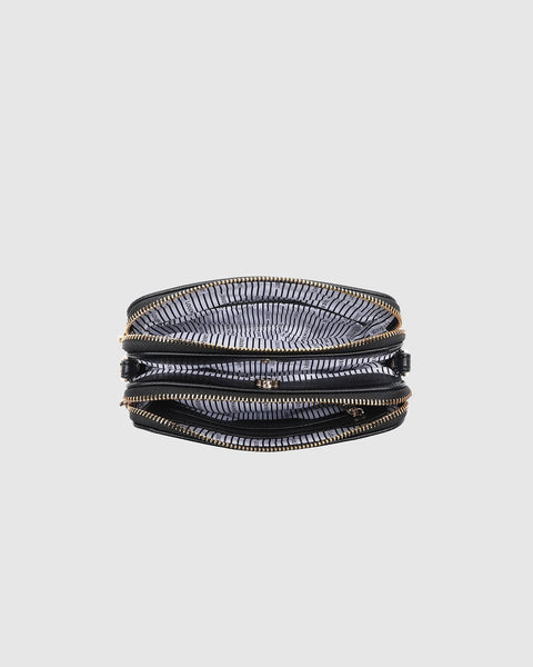 SAC À MAIN LOUENHIDE "ELLE" BLACK