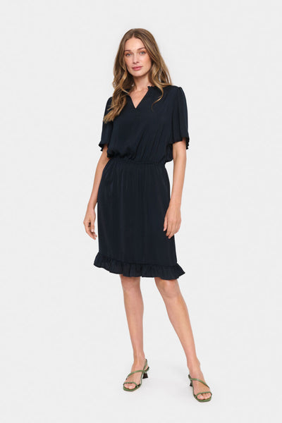 ROBE SAINT-TROPEZ "STINE" BLACK