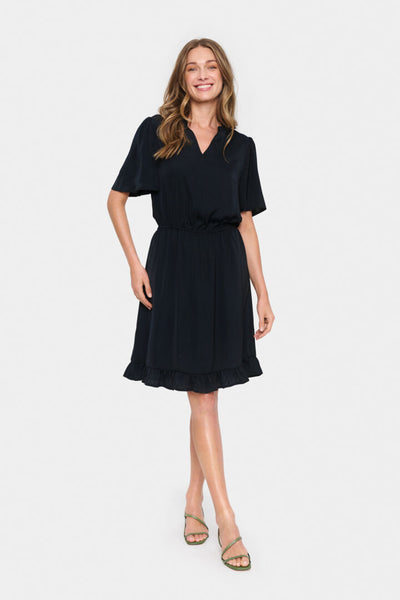 ROBE SAINT-TROPEZ "STINE" BLACK