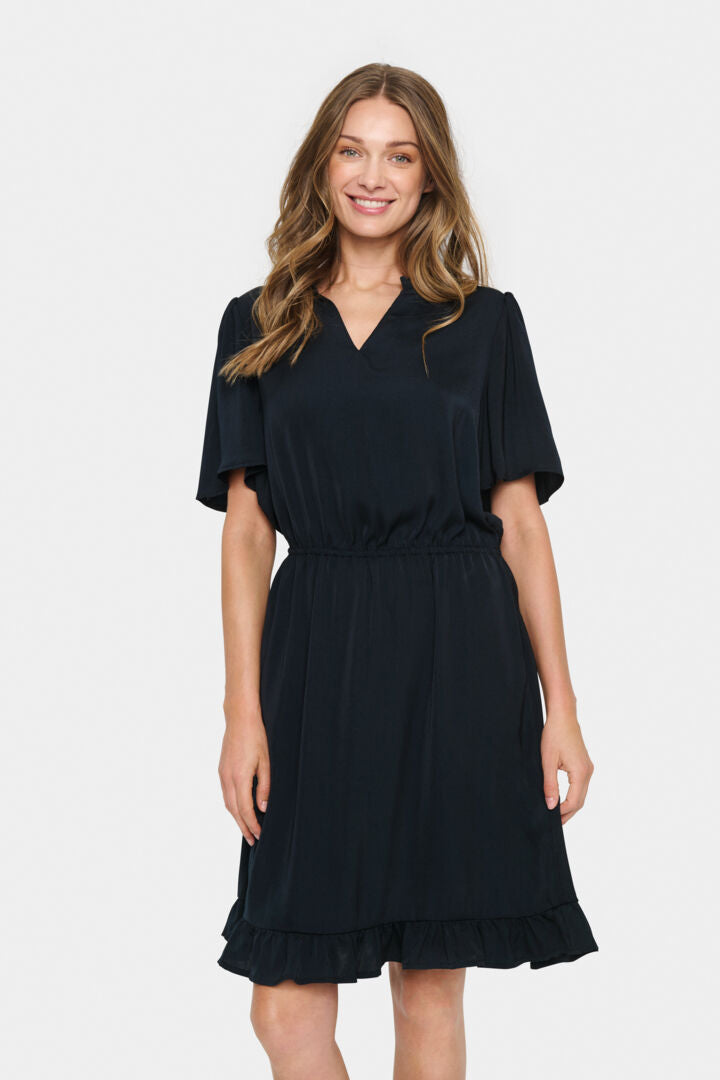 ROBE SAINT-TROPEZ "STINE" BLACK