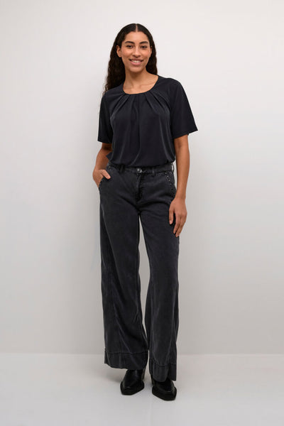 PANTALON CULTURE  ''CARITA'' BLACK WASH