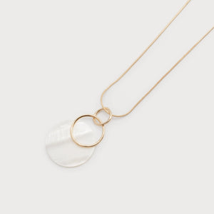 COLLIER LONG CARACOL "COQUILLAGE" GOLD (1663)