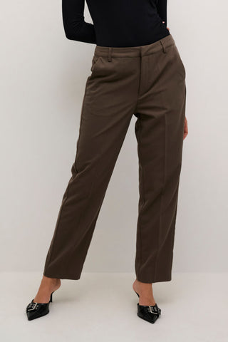 PANTALON KAFFE "SAKURA ZIPPER" MAJOR BROWN