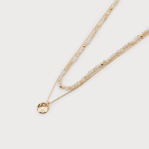 COLLIER CARACOL "DOUBLES" GOLD (1708)