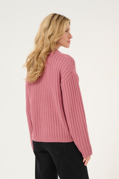 CHANDAIL TRICOT KAFFE "BESS" MESA ROSE