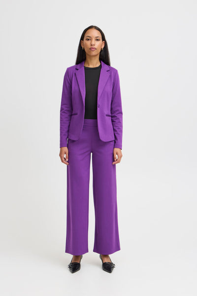 VESTON ICHI "KATE BLAZER" IMPERIAL PURPLE