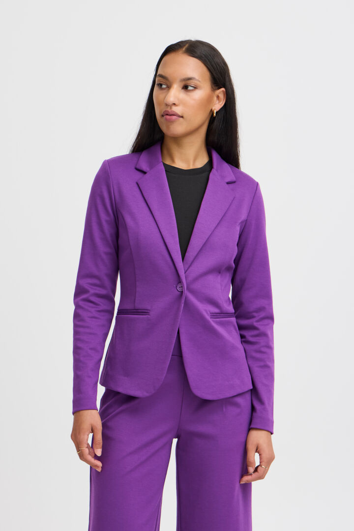 VESTON ICHI "KATE BLAZER" IMPERIAL PURPLE