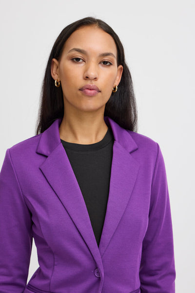 VESTON ICHI "KATE BLAZER" IMPERIAL PURPLE