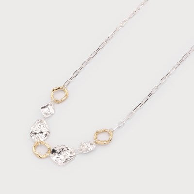 COLLIER CARACOL "ORGANIC" SILVER (1780)