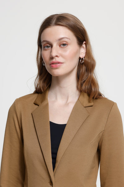 VESTON ICHI "KATE BLAZER" TOASTED COCONUT