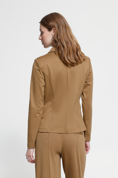 VESTON ICHI "KATE BLAZER" TOASTED COCONUT