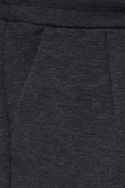 PANTALON ICHI " KATE " DARK GREY MELANGE