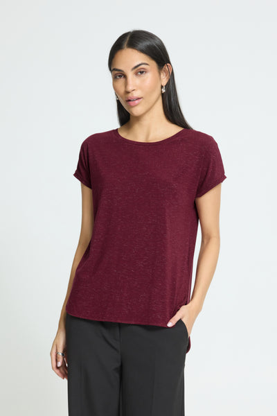 T-SHIRT ICHI "REBEL" ZINFANDEL