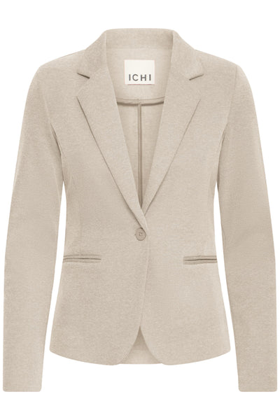 VESTON ICHI "KATE PIQUE BLAZER" SEPIA TINT