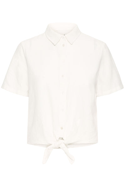 CHEMISE ICHI "LINNO"CLOUD DANCER