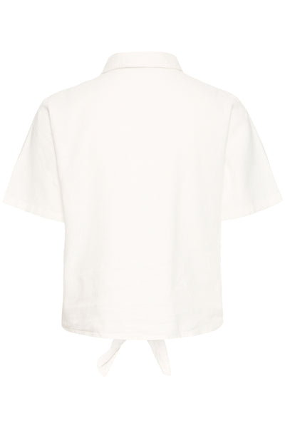 CHEMISE ICHI "LINNO"CLOUD DANCER