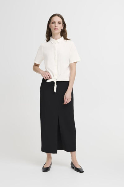CHEMISE ICHI "LINNO"CLOUD DANCER