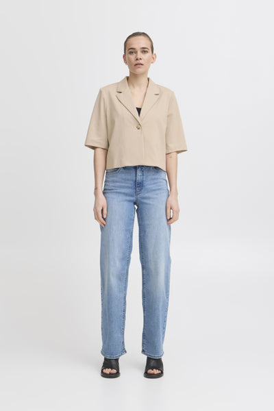 VESTON ICHI "KATE CROP" DOESKIN